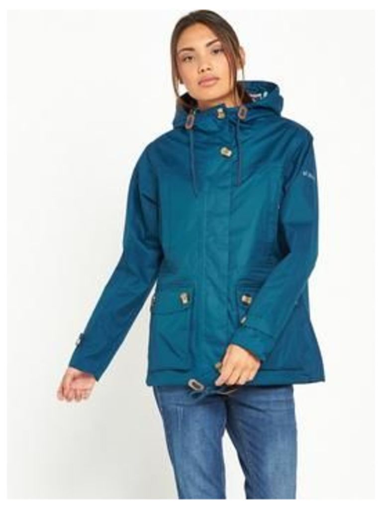 Trespass Heywood Waterproof Jacket - Blue, Blue, Size Xl, Women