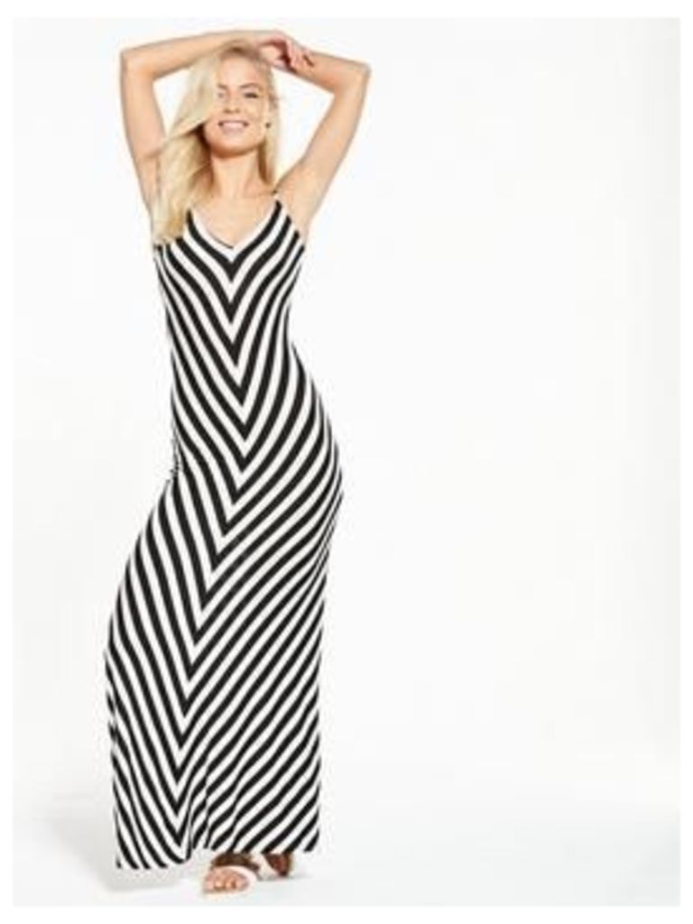 V by Very Tall Cami Strap Maxi Dress, Mono, Size 10, Women