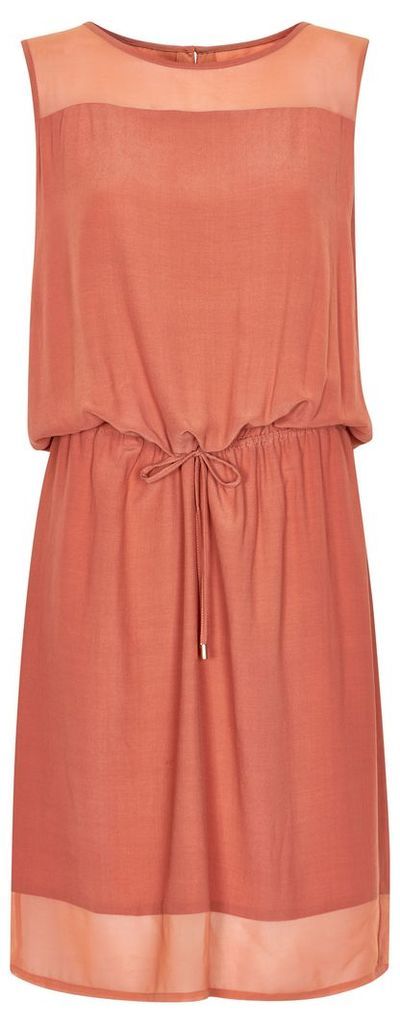 Soaked in Luxury Dress With Drawstring Waist, Pink