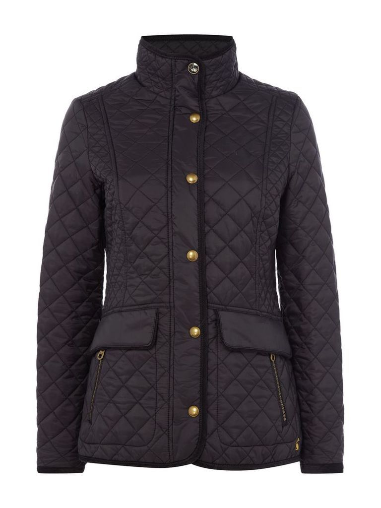 Joules Quilted jacket, Black