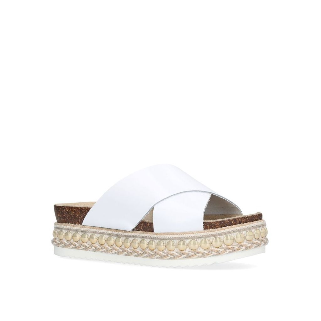 Carvela kake sandals, White