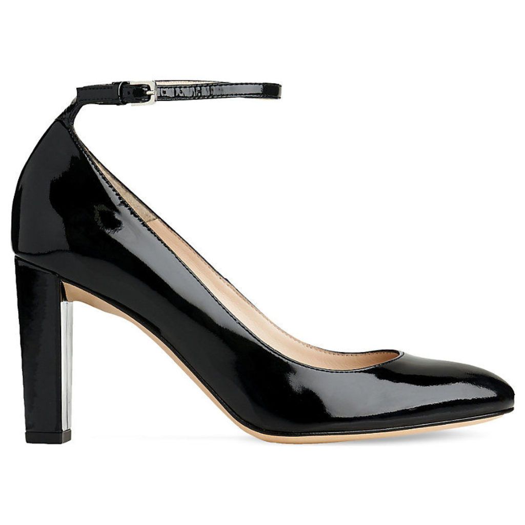Imogen patent-leather court shoes, Women's, Size: EUR 41 / 8 UK Women, Bla-Black