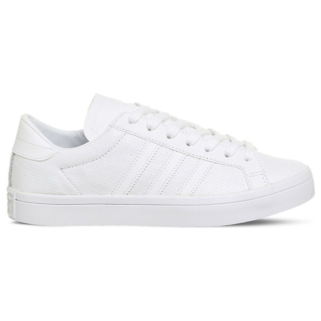 Court Vantage perforated leather trainers