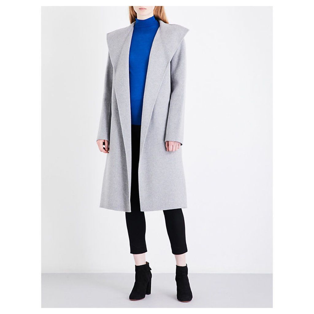 Joseph Ladies Concrete Luxury Lima Wool And Cashmere-Blend Coat, Size: 14