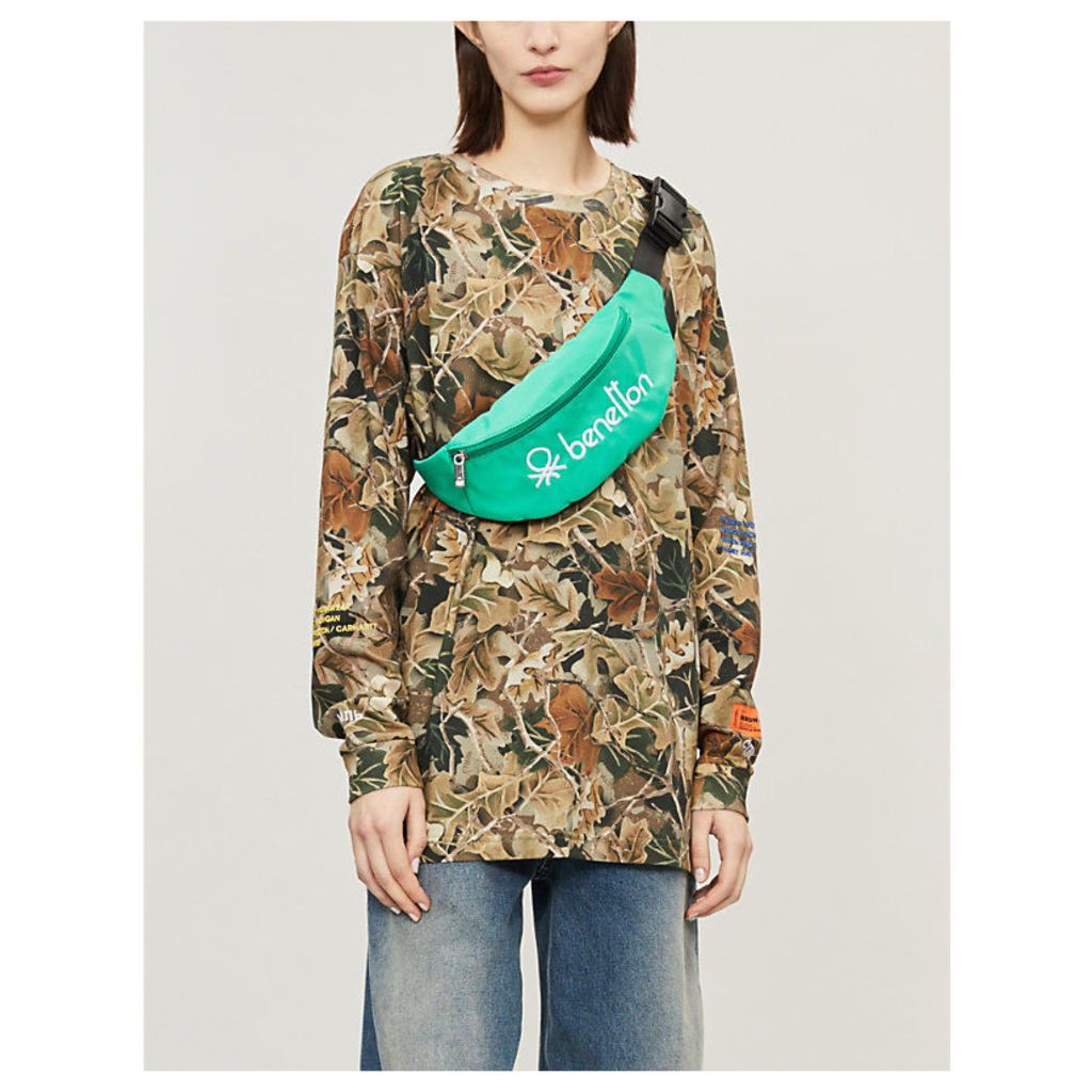 Heron Preston x Carhartt camouflage-print cotton-jersey top