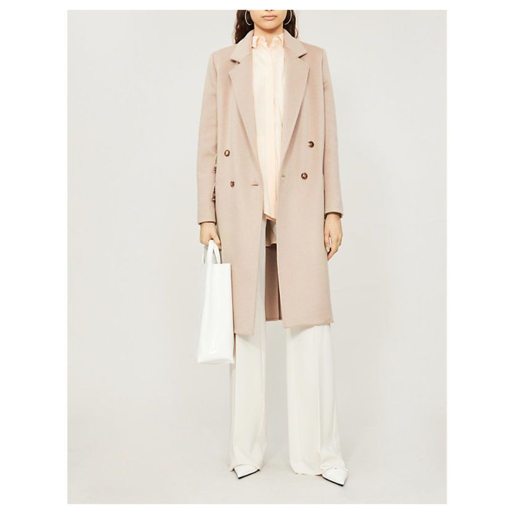 Andrea double-breasted cashmere coat