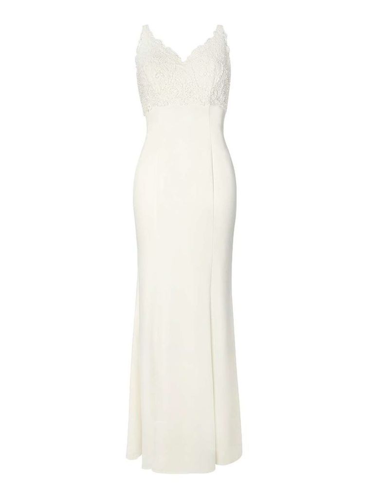 Womens **Ivory Alessandra Bridal Dress- Ivory