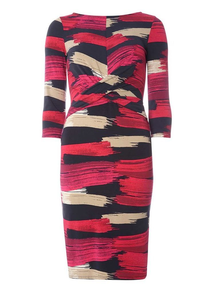 Womens **Lily & Franc Pink Bodycon Dress- Pink