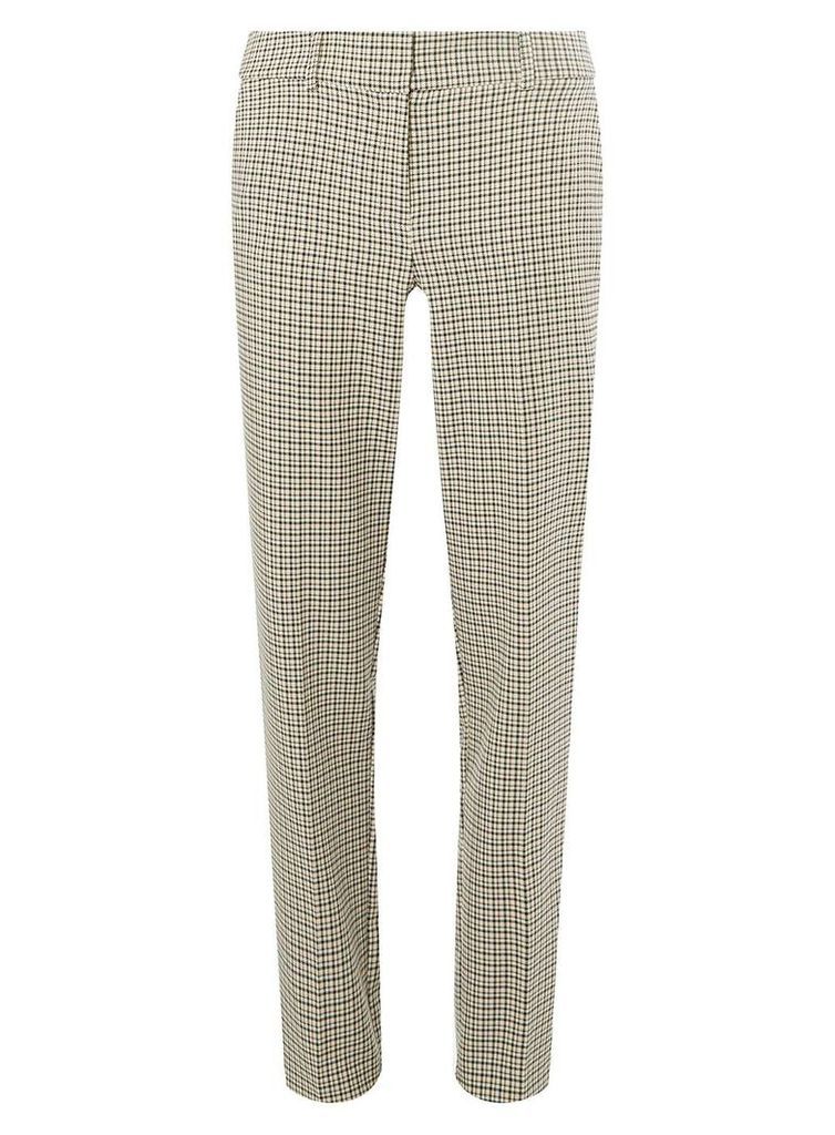Womens **Tall Multicoloured Checked Trousers- Pink, Pink