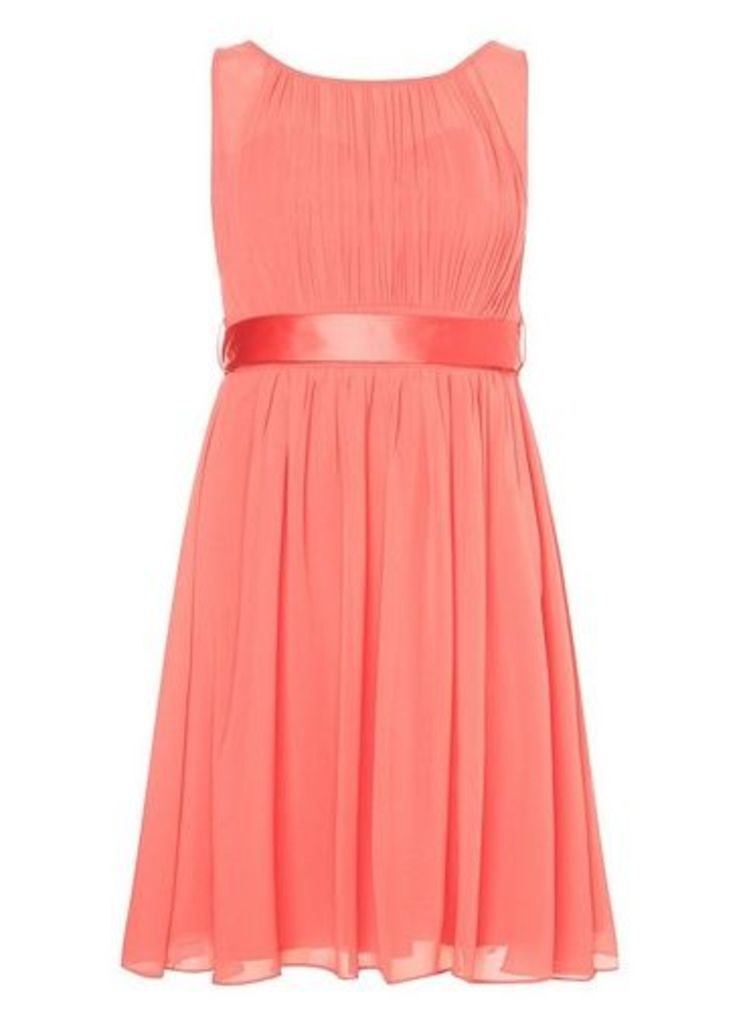 Womens **Showcase Soft Coral 'Beth' Prom Dress, Coral