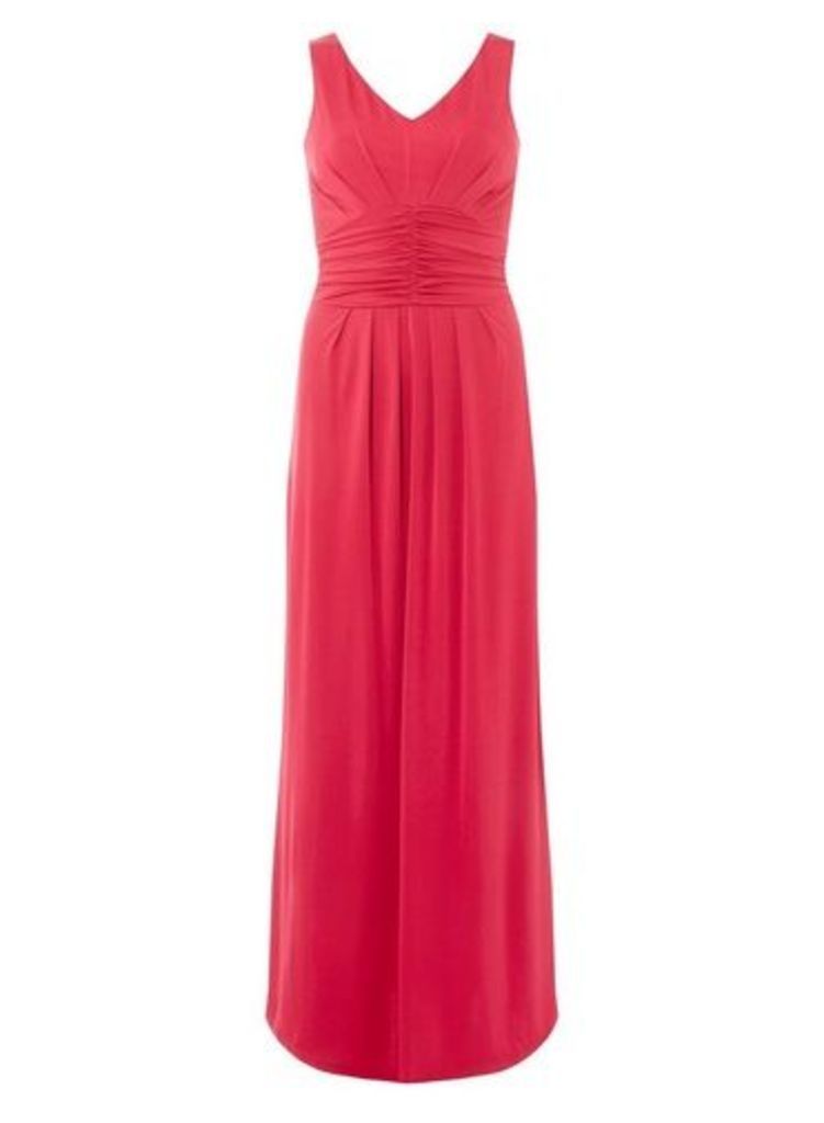 Womens Cranberry 'Daisy' Maxi Dress - Red, Red