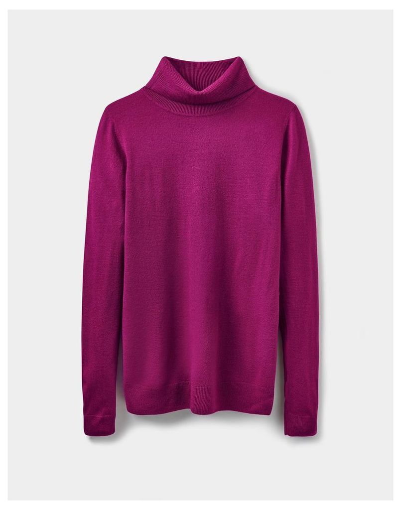 Berry Leila Roll Neck Jumper  Size 20 | Joules UK