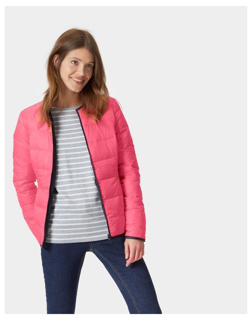 Rose Hip Springhill Reversible Puffa Jacket  Size 8 | Joules UK