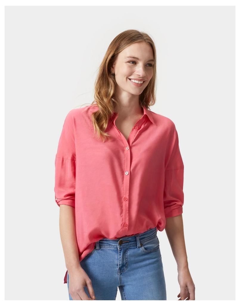 Rosehip Keeley Loose Fitting Shirt  Size 16 | Joules UK