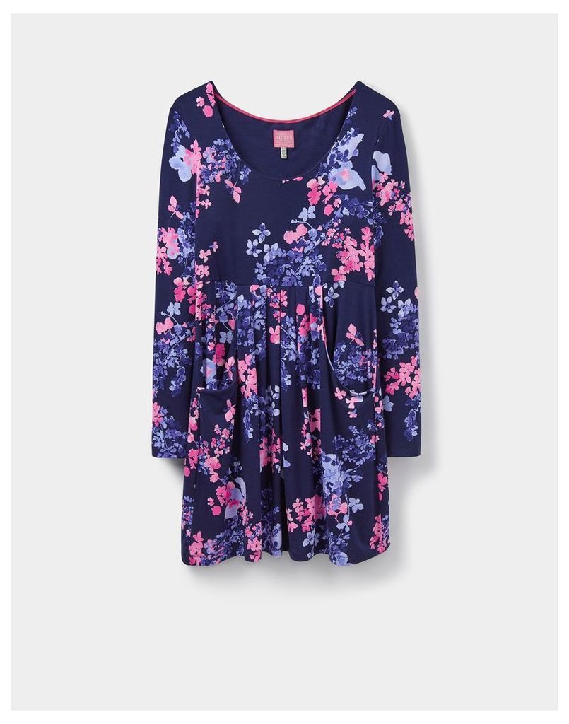 Soft Nay Floral 124183 Womens Long sleeve scoop neck tunic  Size 12 | Joules UK