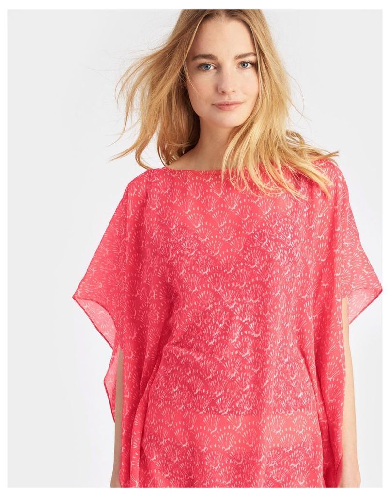 Soft Coral Shell Rosanna Summer Cover Up  Size One Size | Joules UK
