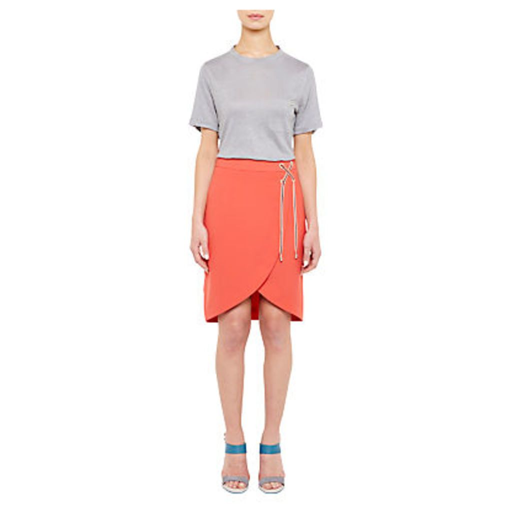 Ted Baker Colour By Numbers Harlaa Square Cut Linen T-Shirt