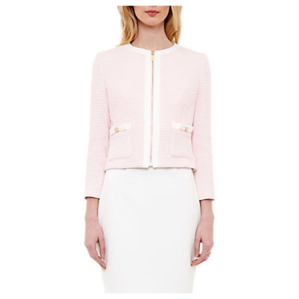 Ted Baker Eniela Contrast Bow Detail Jacket