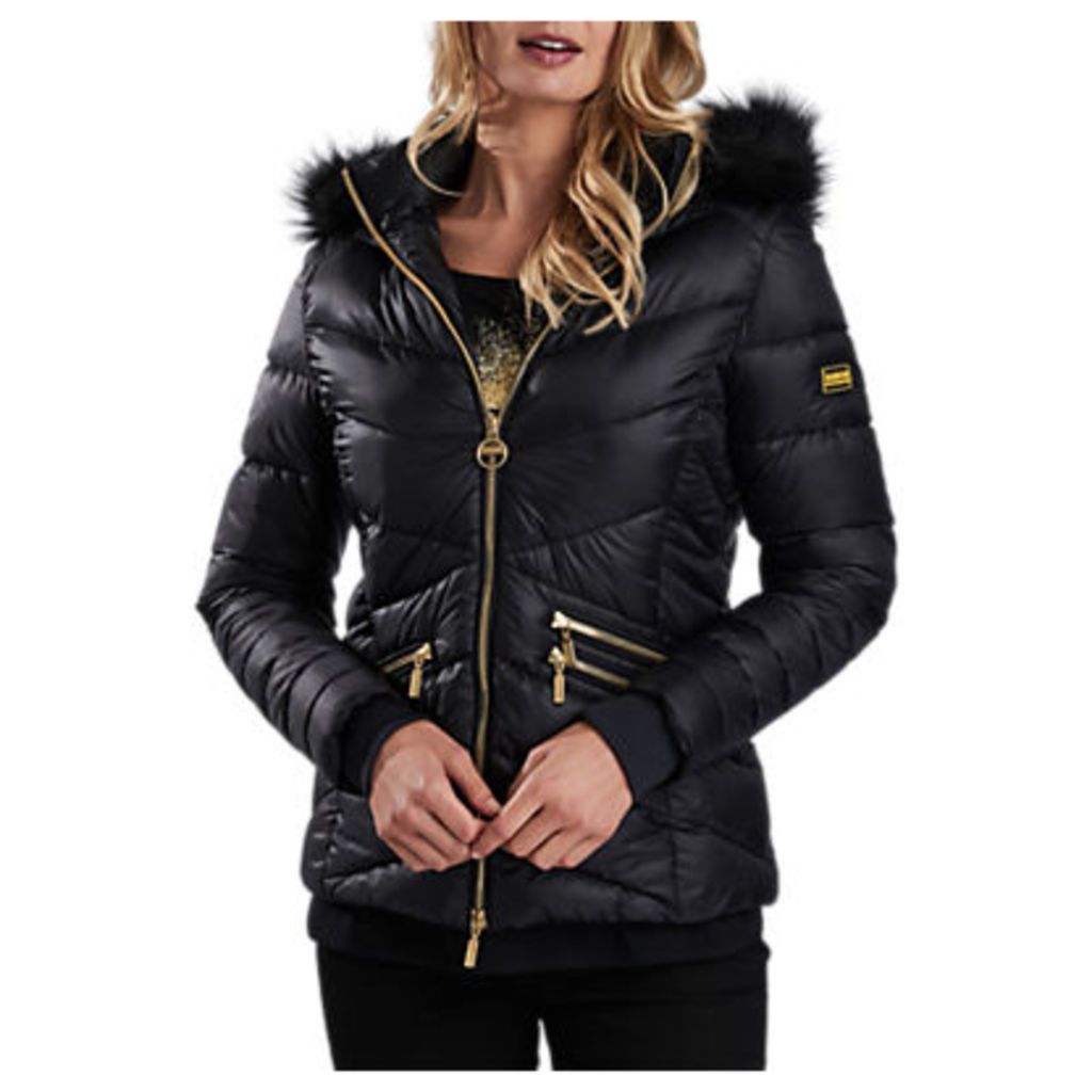 Barbour International Turbo Quilted Hooded Jacket
