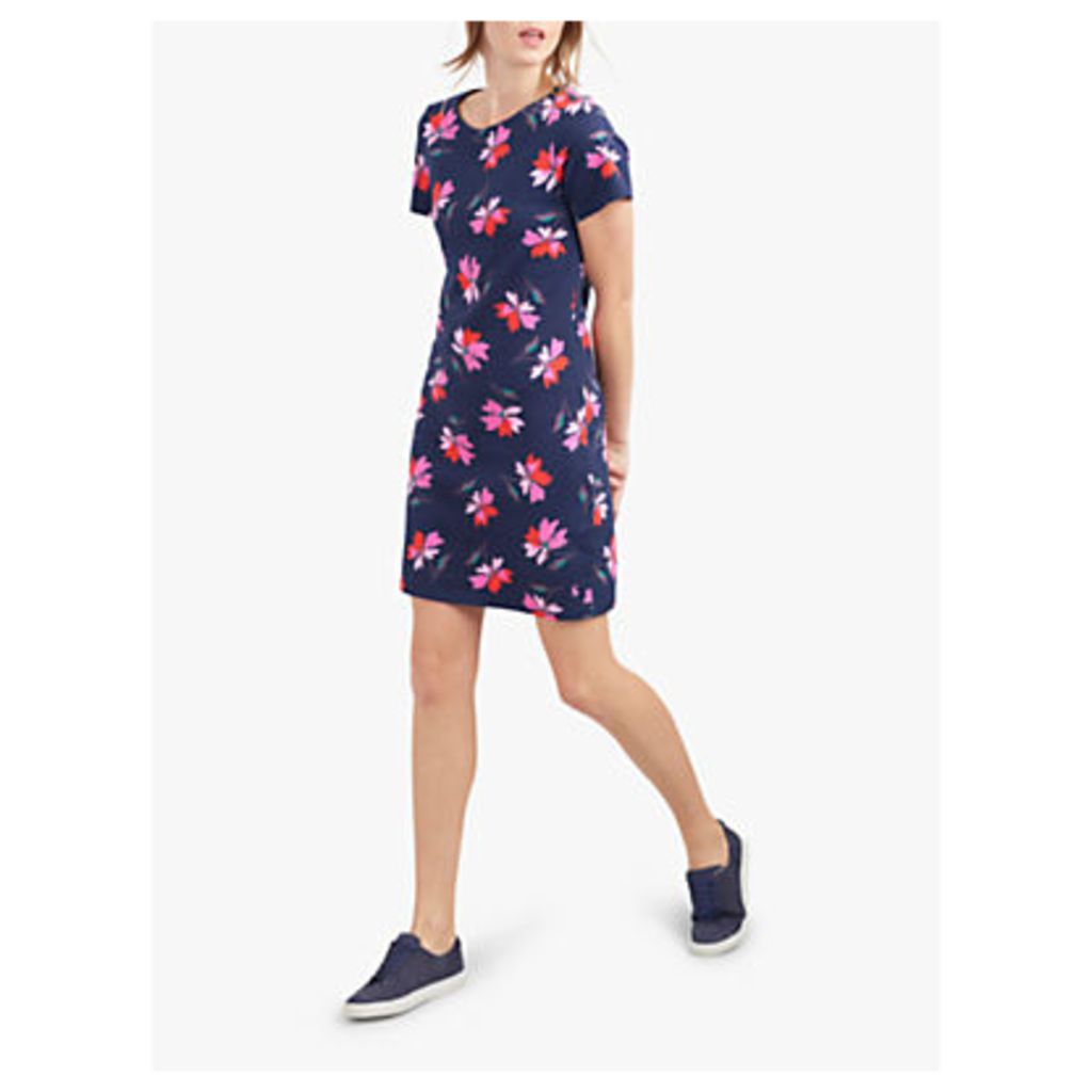 Joules Riviera Floral T-Shirt Dress, Navy