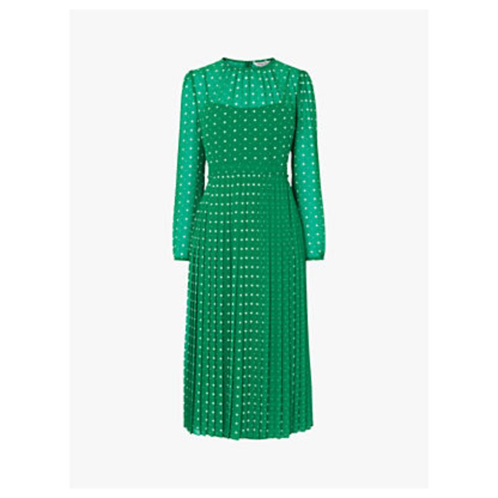 L.K.Bennett Avery Spot Dress, Green