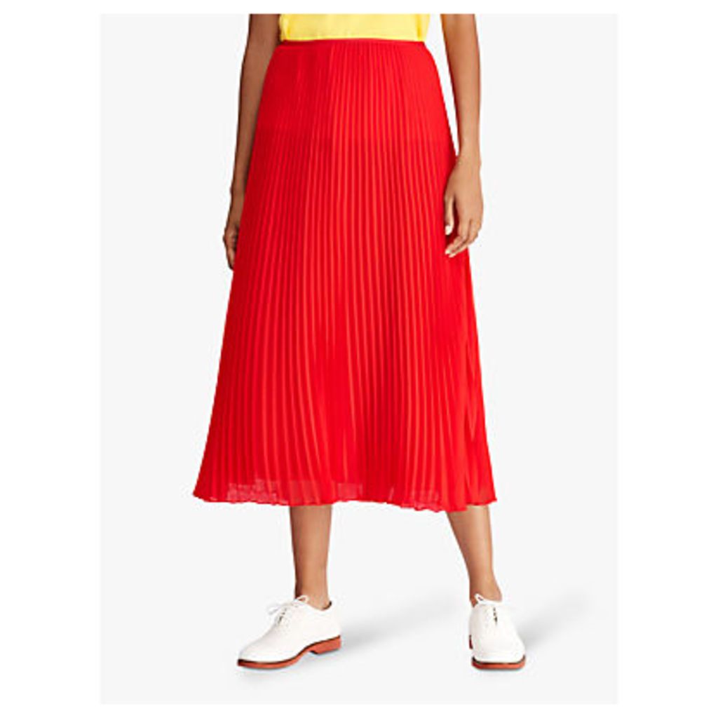 Polo Ralph Lauren Pleated Midi Skirt