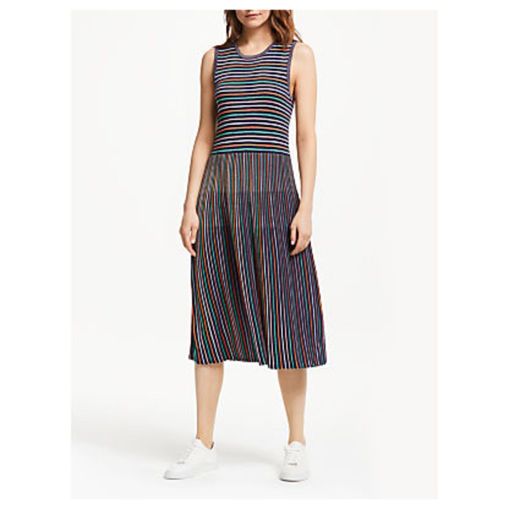 Numph Joaquina Knitted Dress, Multi Stripe