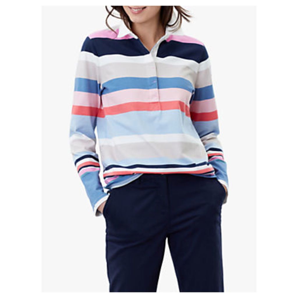 Joules Amber Striped Cotton Rugby Shirt