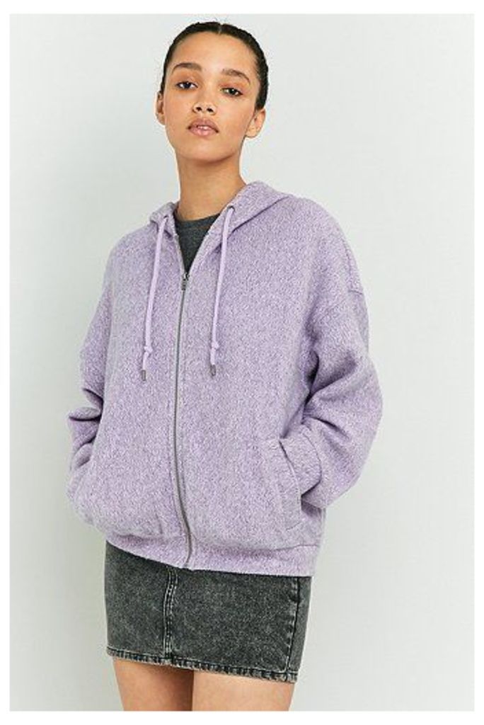 BDG Cosy Seamed Hoodie, Lilac