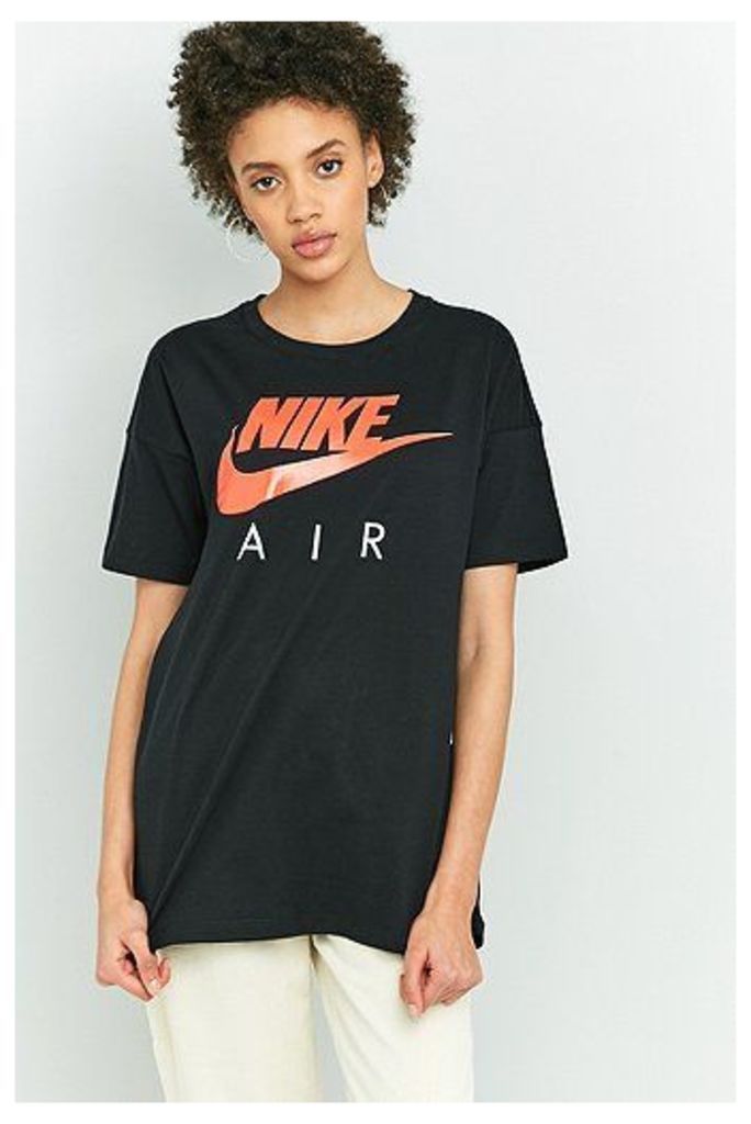 Nike Air Boyfriend T-Shirt, BLACK