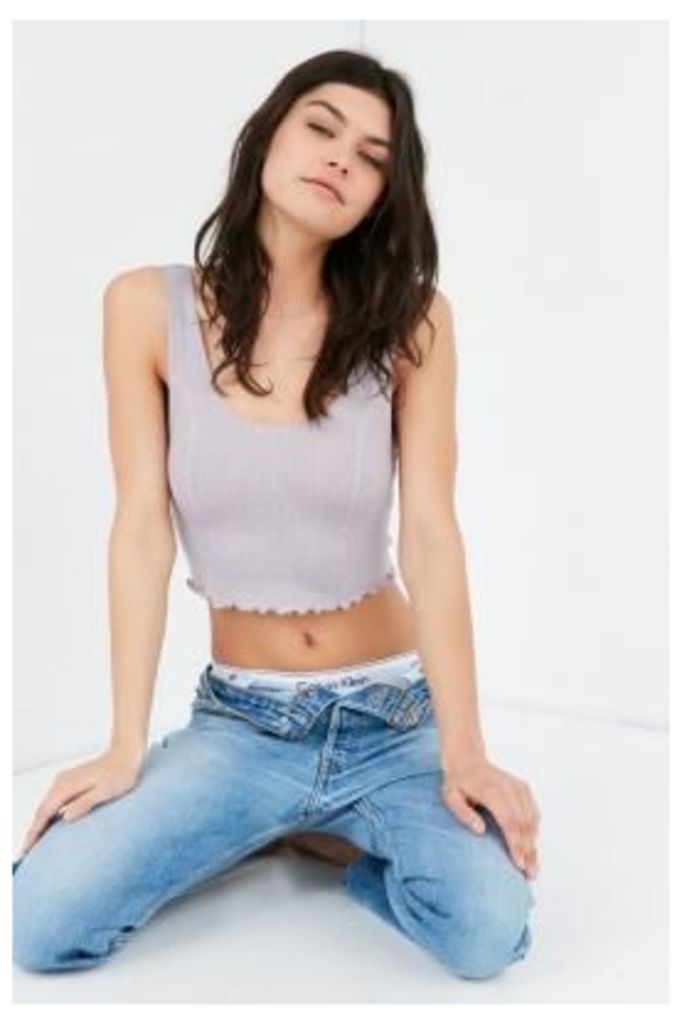 Out From Under Milli Cropped Tank Top, Lilac