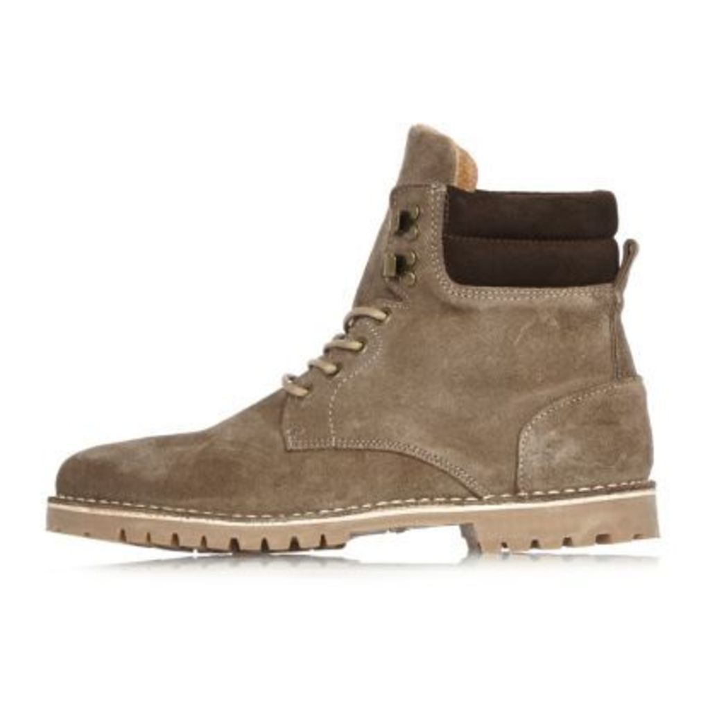 River Island Mens Brown suede boots