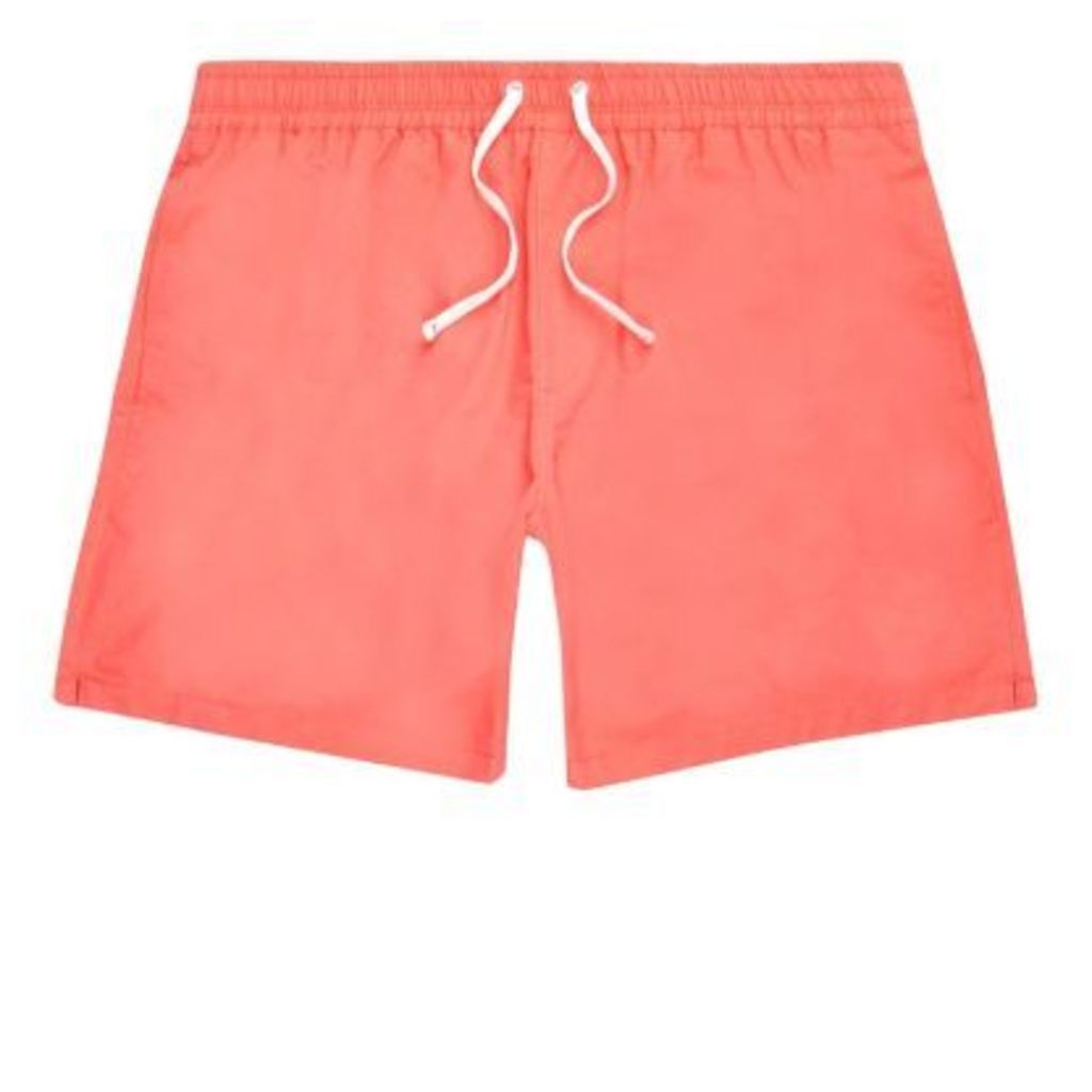 River Island Mens Orange swim shorts