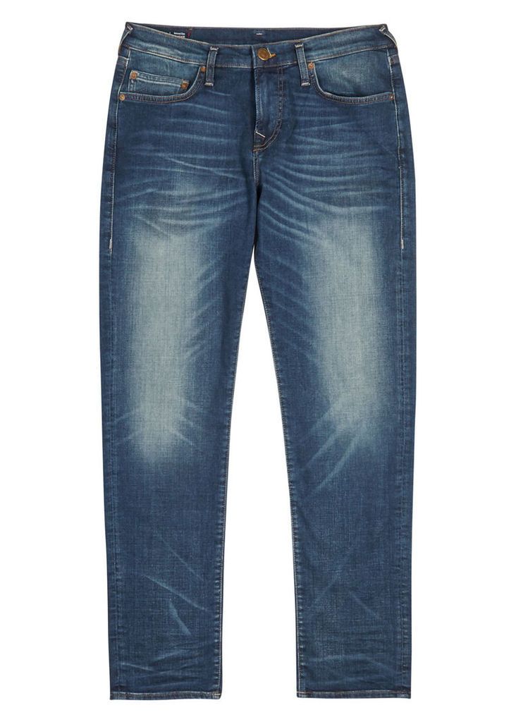 True Religion Geno Blue Slim-leg Jeans - Size W36/L32