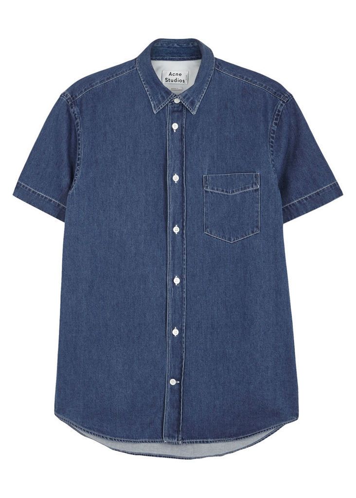 Acne Studios Isherwood Blue Denim Shirt - Size 36