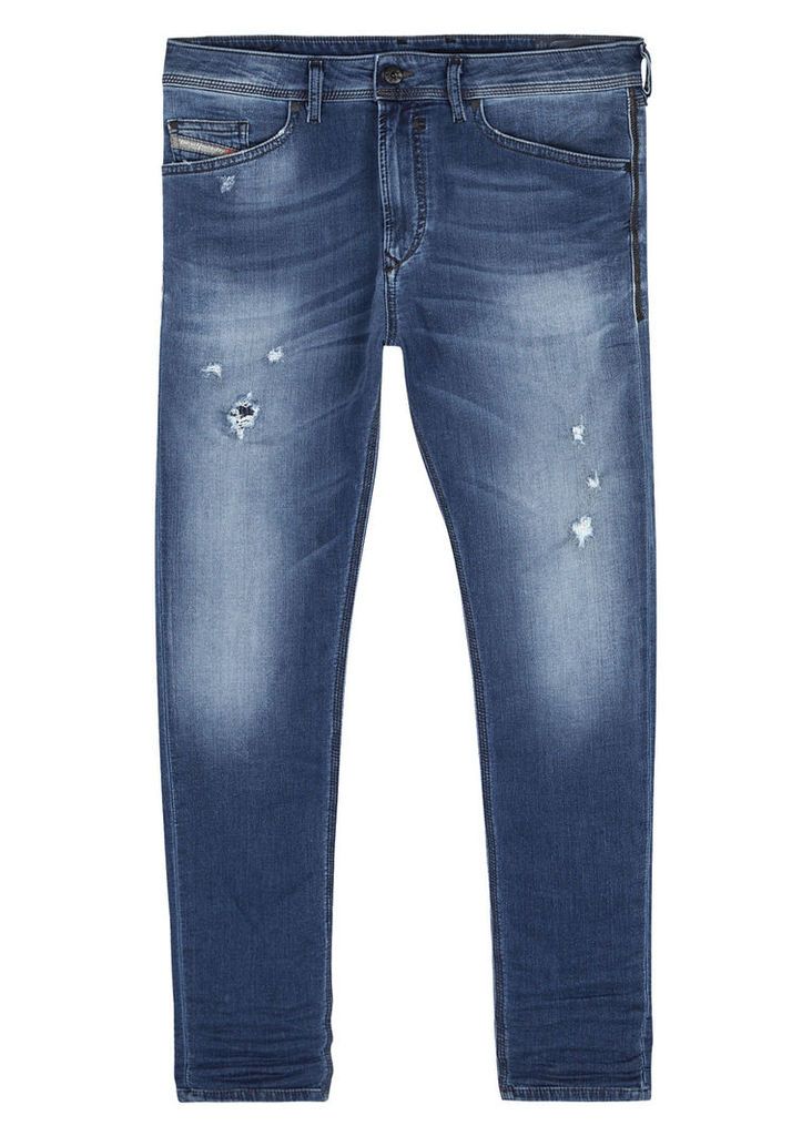 Spender 0678M blue skinny Jogg jeans