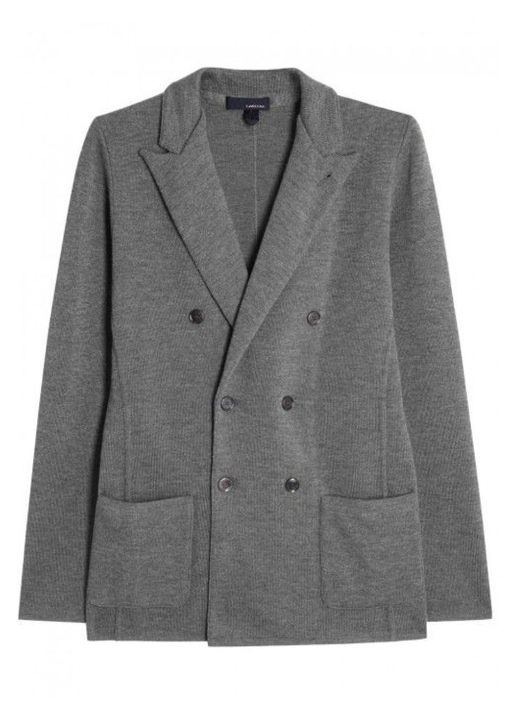 LARDINI Grey Wool Jacket - Size L