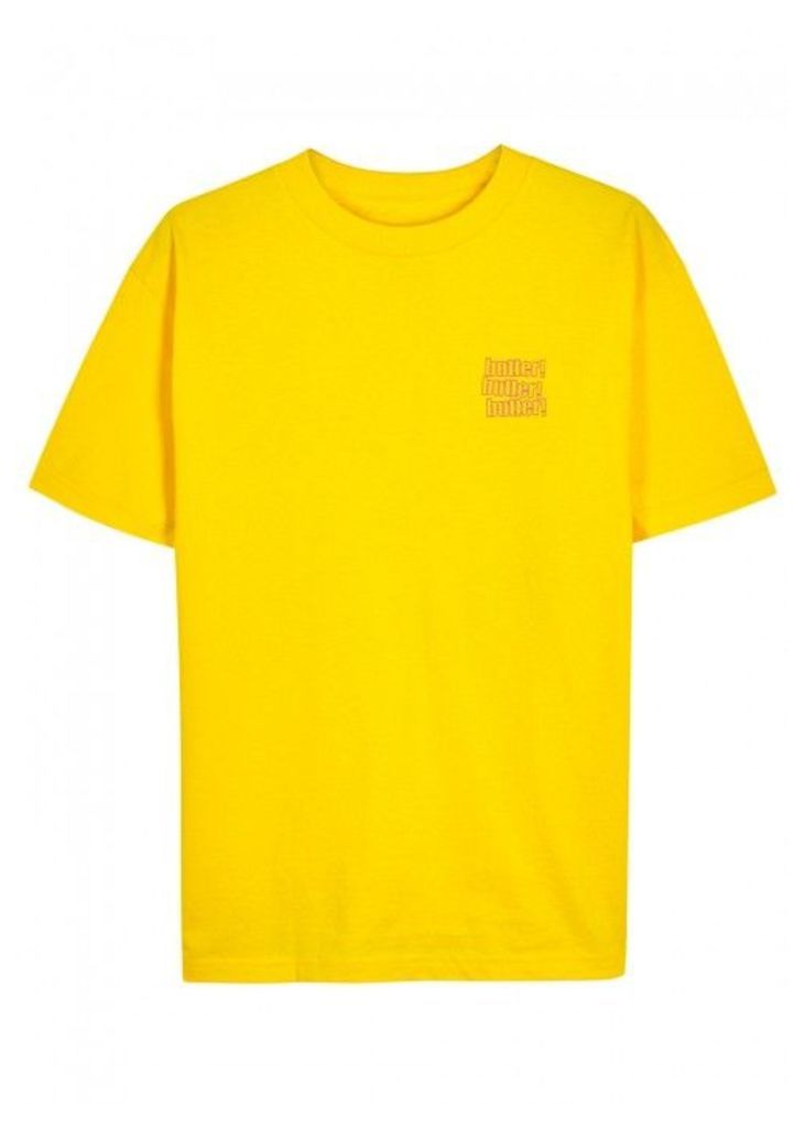 Butter Goods Upper Egypt Yellow Cotton T-shirt - Size S