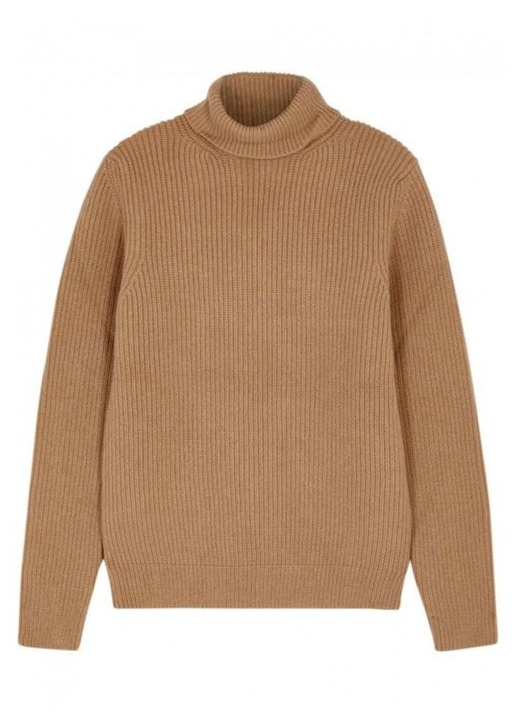A.P.C. Malcolm Roll-neck Wool Blend Jumper - Size M