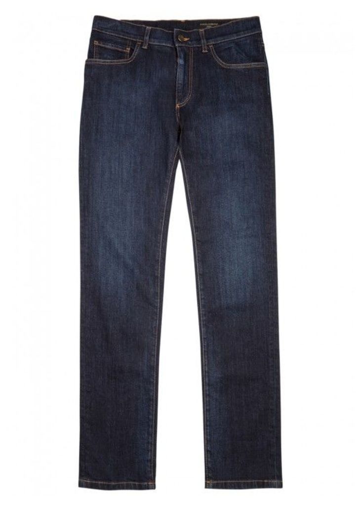 Dolce & Gabbana 16 Indigo Slim-leg Jeans - Size W36