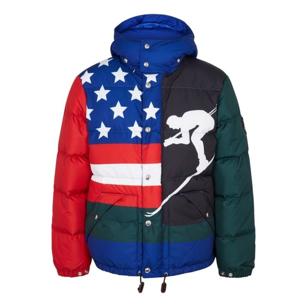 Polo Ralph Lauren Printed Quilted Shell Jacket