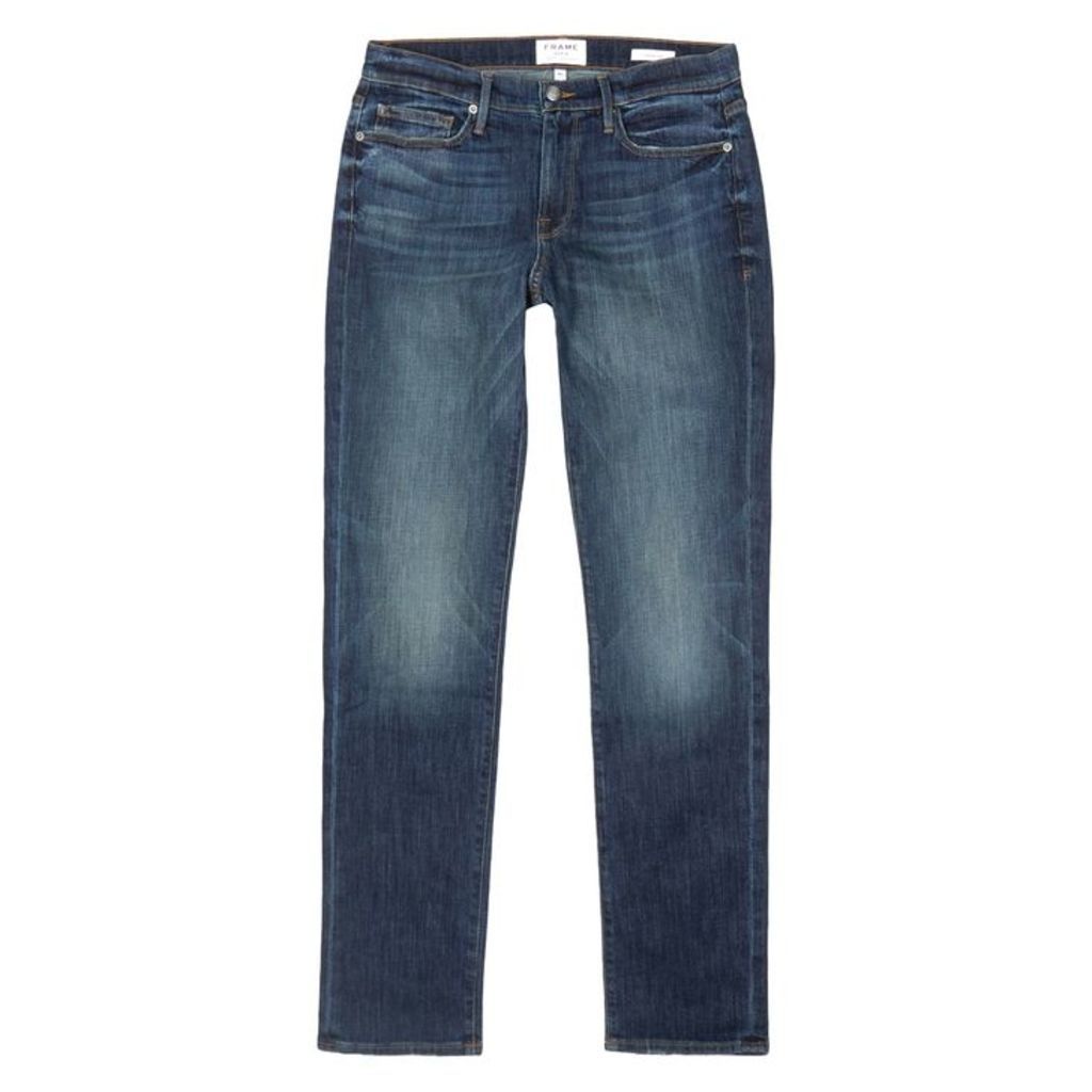 Frame Denim L'Homme Dark Blue Slim-leg Jeans
