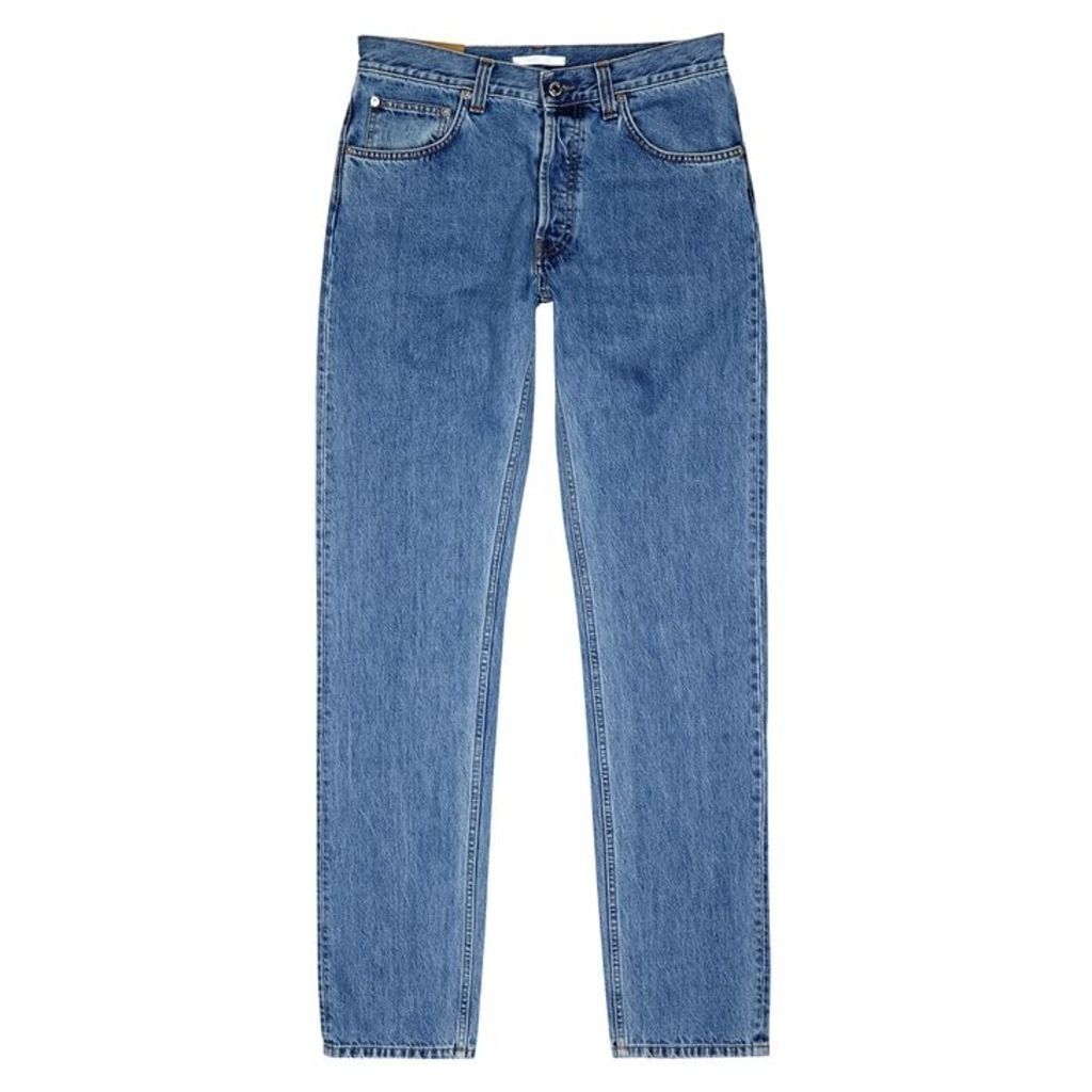 Helmut Lang Blue Slim-leg Jeans
