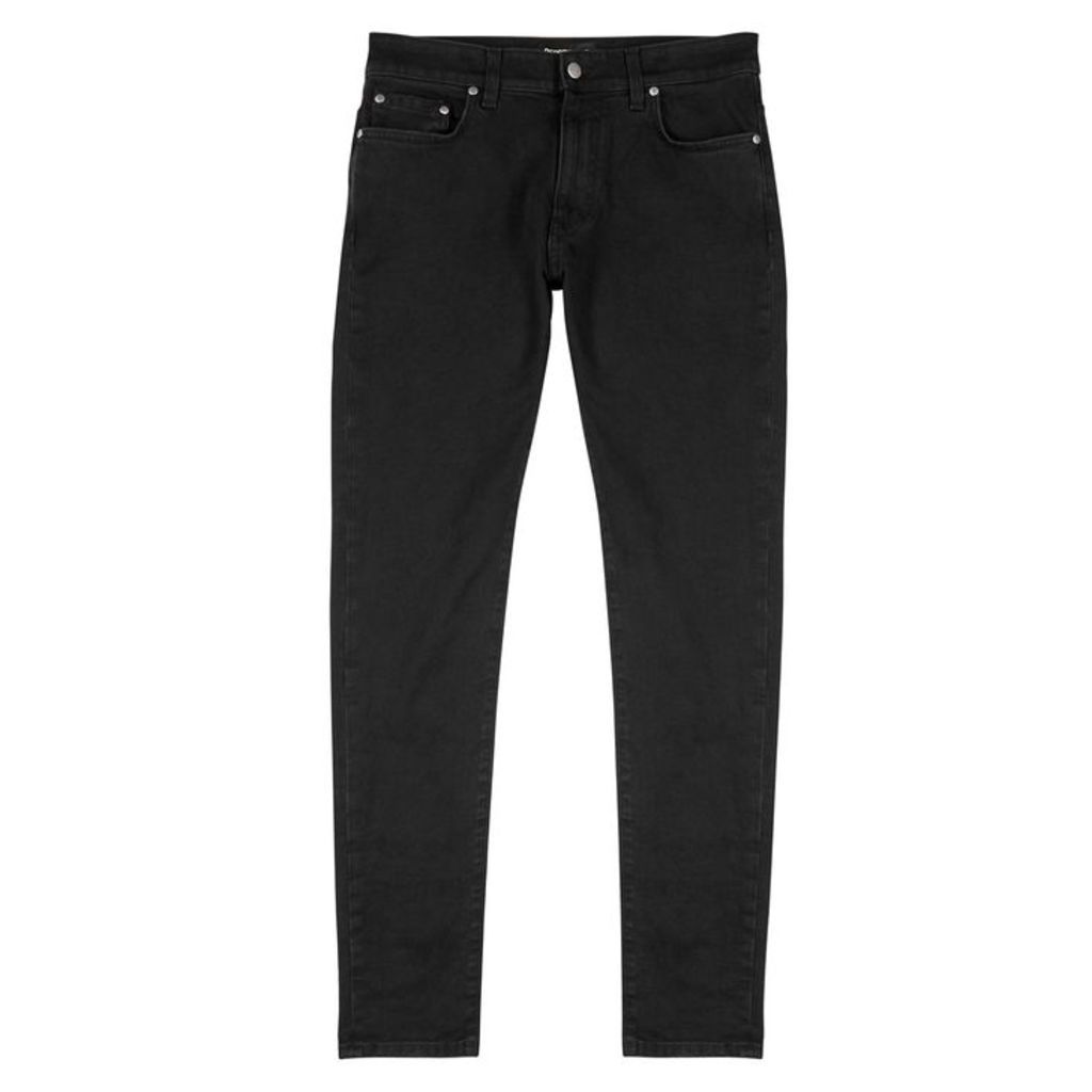 Represent Essential Black Slim-leg Jeans
