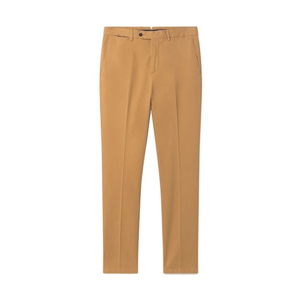 Hackett Sanderson Tailored Fit Cotton Chino Trousers