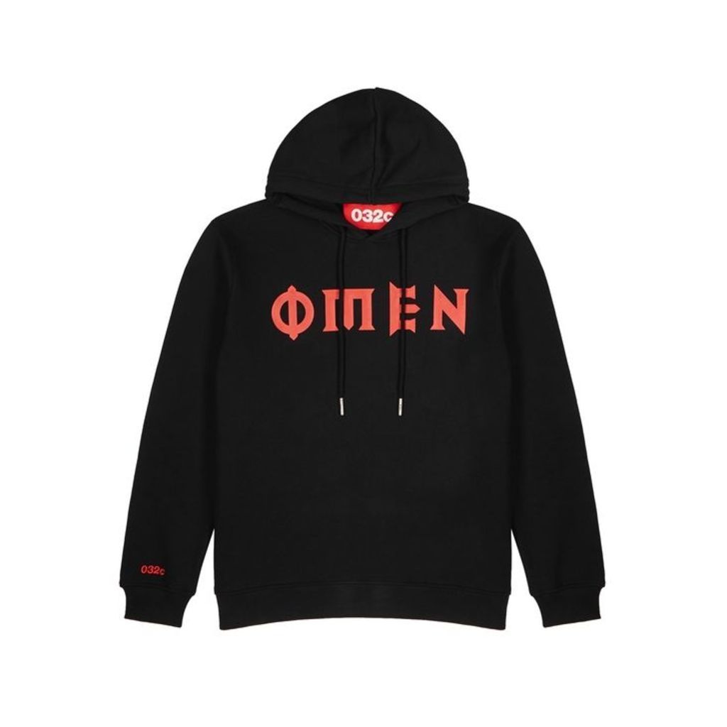 032c Omen Printed Cotton Sweatshirt