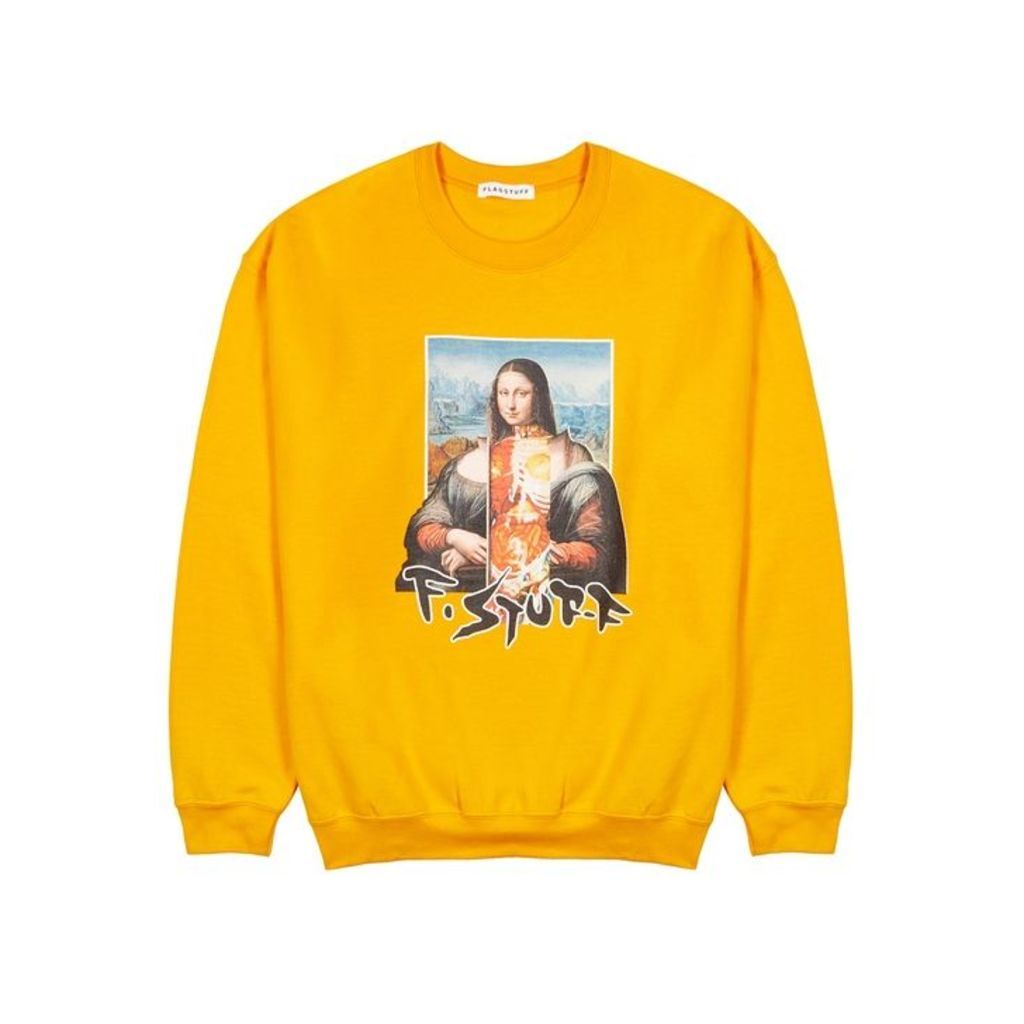 Flagstuff Yellow Cotton-blend Sweatshirt