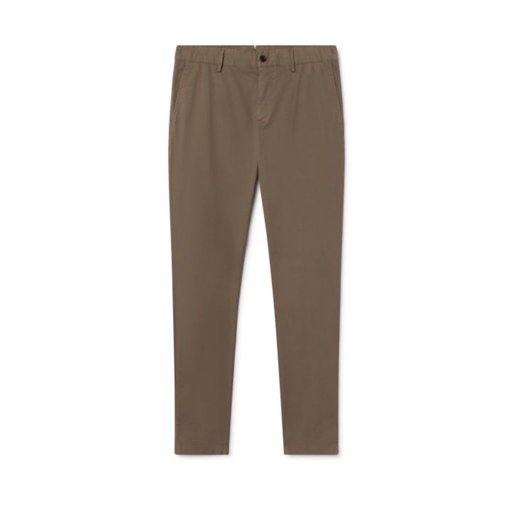 Hackett Garment-dyed Stretch Cotton Chino Trousers
