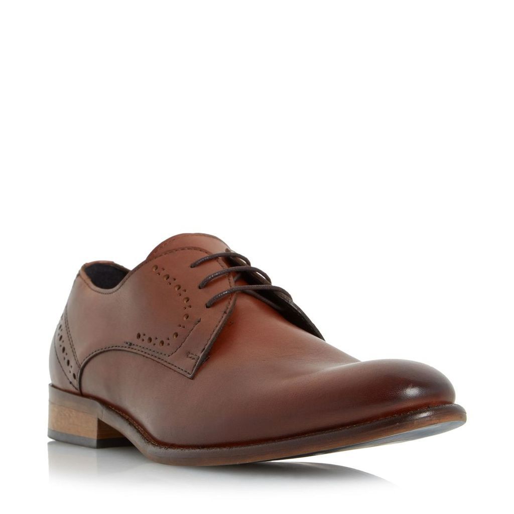 Ramiro Punch Hole Detail Leather Derby Shoe