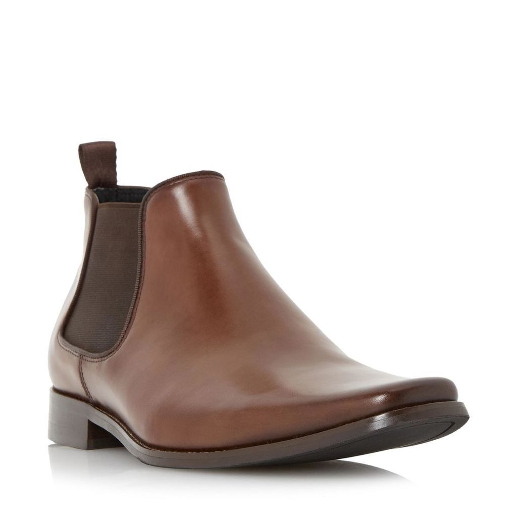 Arkwrights Square Toe Leather Chelsea Boot